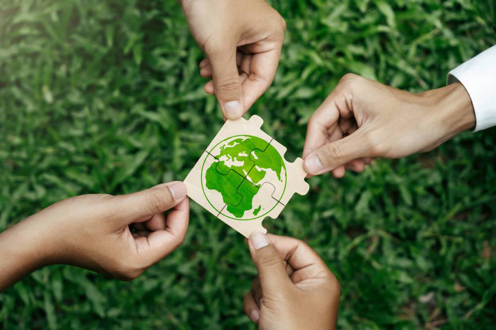 World,Environment,Day.,Business,,Corporate,And,Community,Cooperation,For,Environment